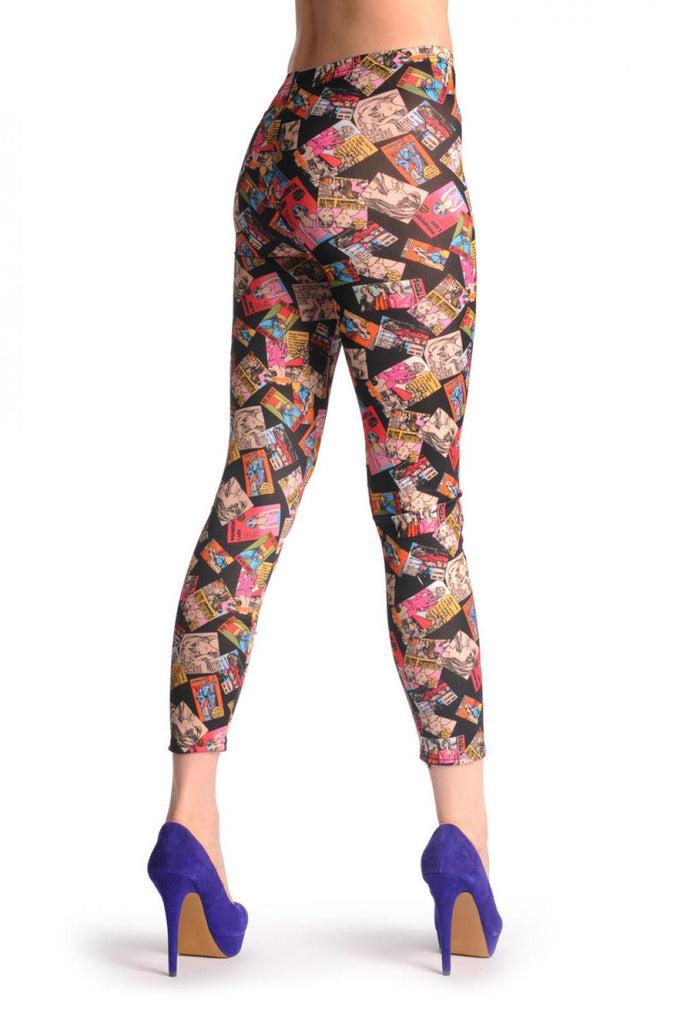 Liss Kiss Friends Collage - Leggings