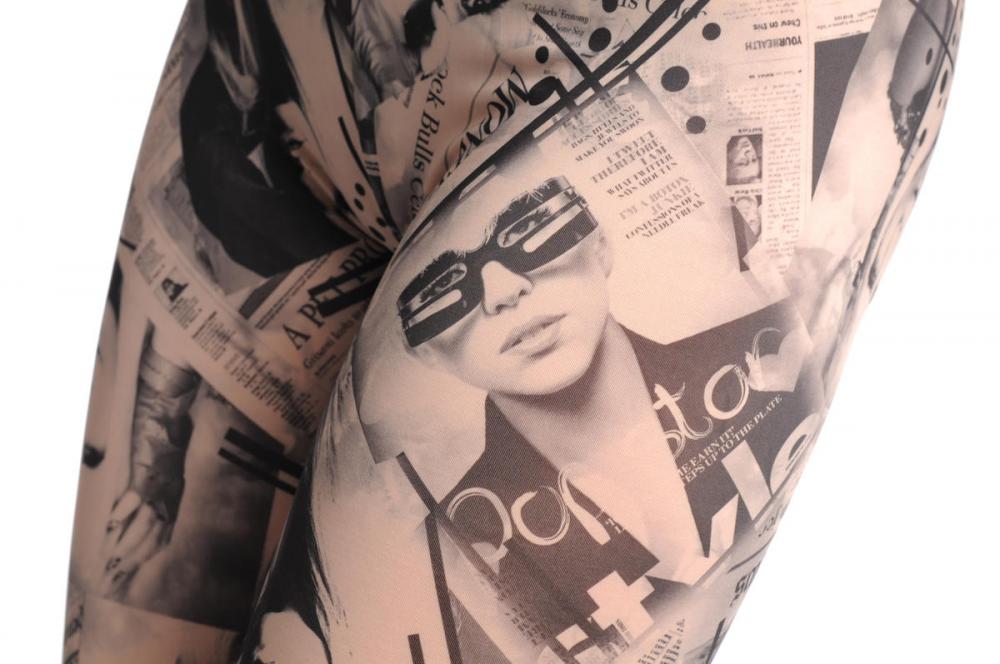 Liss Kiss Gaga Magazine - Leggings
