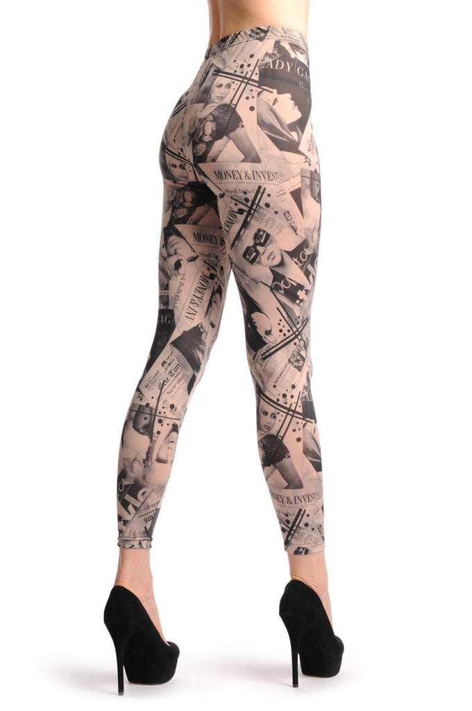 liss kiss Gaga Magazine - Leggings