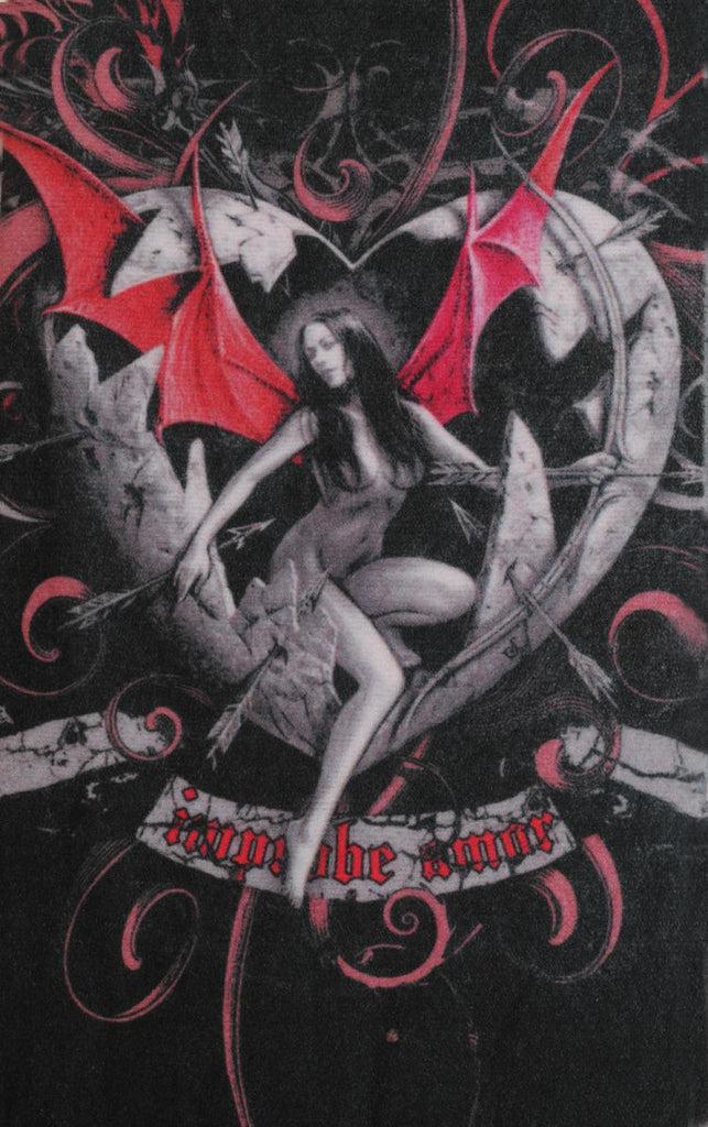 Liss Kiss Gothic Alchemy Amour Girl & Heart - Tights