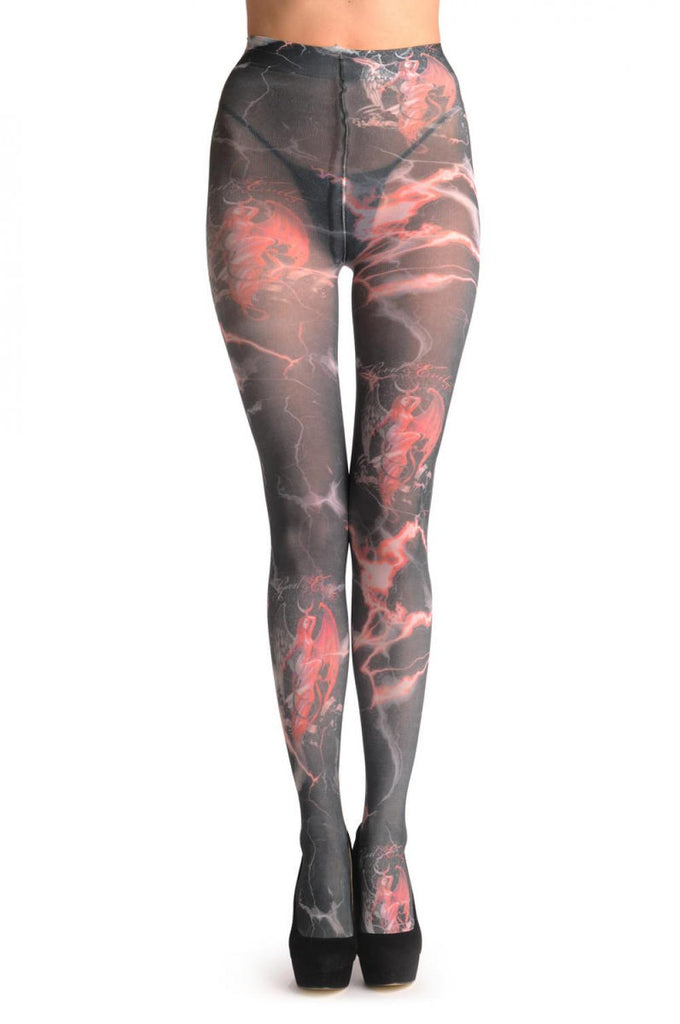 liss kiss Gothic Alchemy Angel - Tights