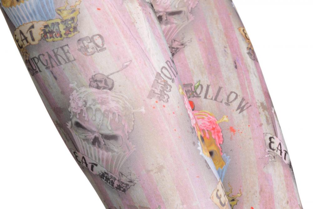 Liss Kiss Gothic Alchemy Cupcakes - Leggings