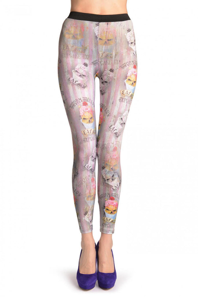 liss kiss Gothic Alchemy Cupcakes - Leggings