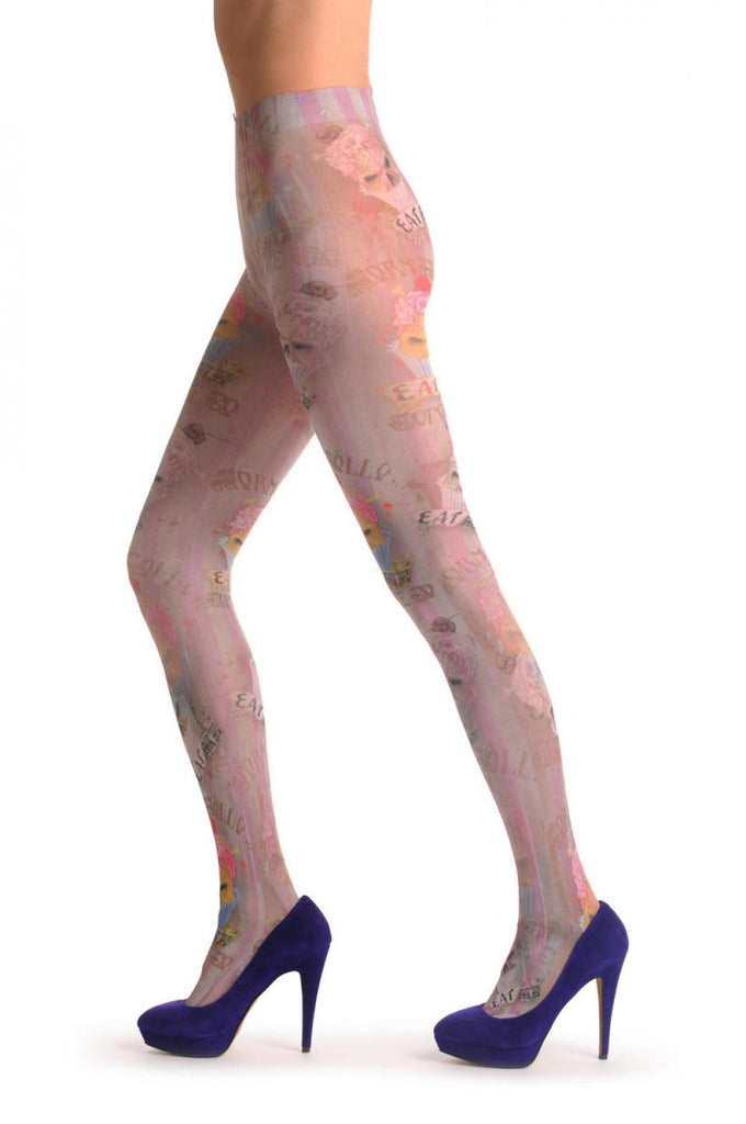 Liss Kiss Gothic Alchemy Cupcakes - Tights