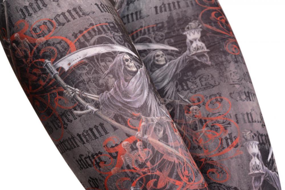 Liss Kiss Gothic Alchemy Death & Lyrics - Leggings