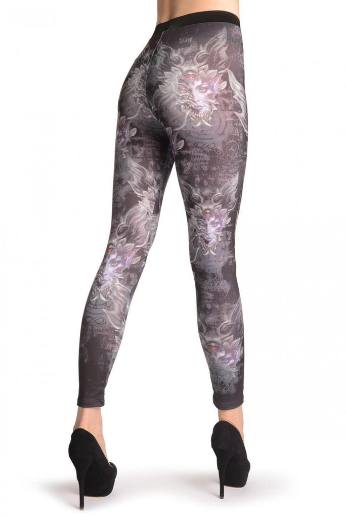 Liss Kiss Gothic Alchemy Infinity Eye - Leggings