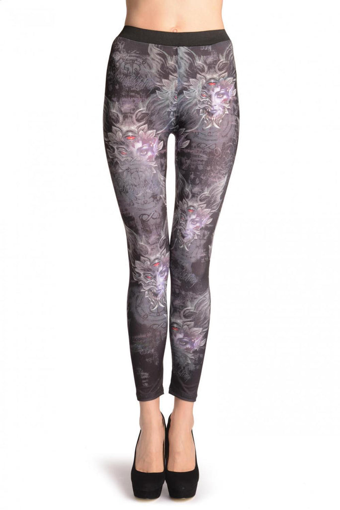 Liss Kiss Gothic Alchemy Infinity Eye - Leggings