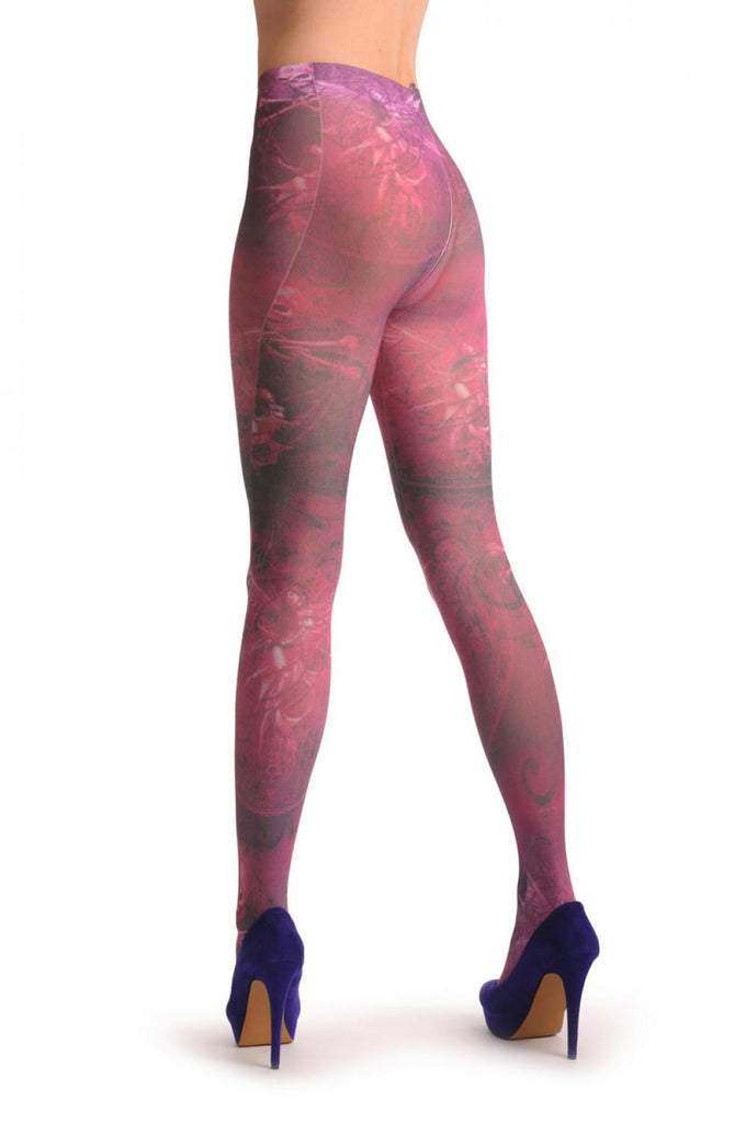 Liss Kiss Gothic Alchemy Pink Fairy - Tights