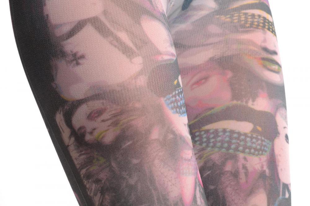 Liss Kiss Gothic Girl & Crystal Lips - Tights