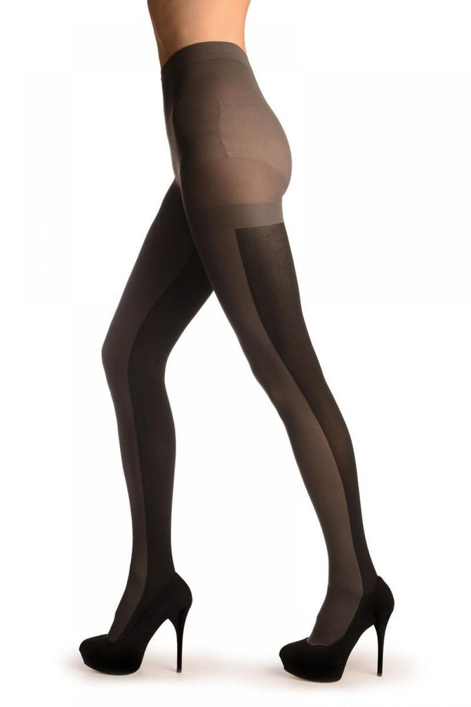 liss kiss Grey & Black 2 Looks in One - Tights