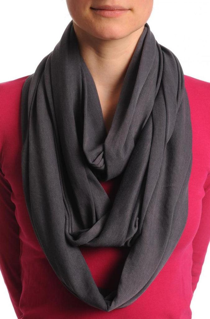 liss kiss Grey Blue Two Or Three Loops Snood - Scarf