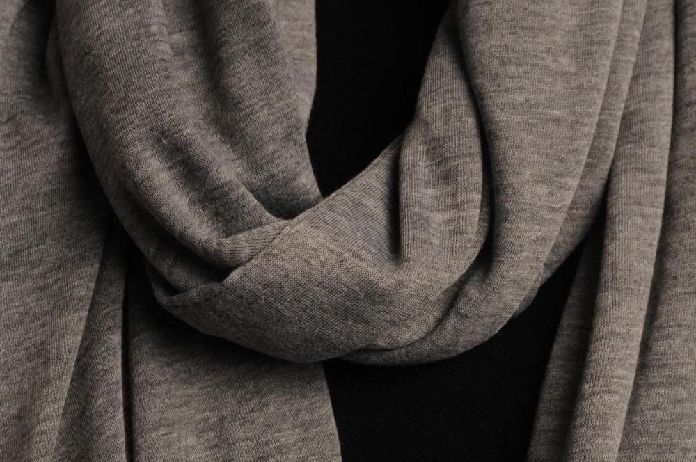 Liss Kiss Grey Double Layered Snood - Scarf