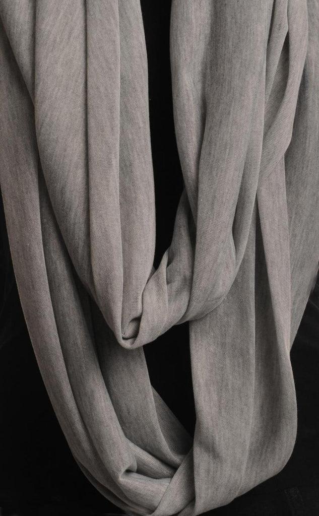 Liss Kiss Grey Two Or Three Loops Snood - Scarf