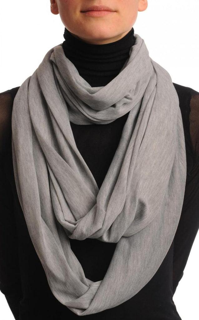 liss kiss Grey Two Or Three Loops Snood - Scarf