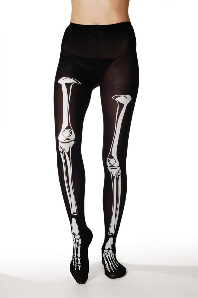 Liss Kiss Halloween Skeleton - Tights