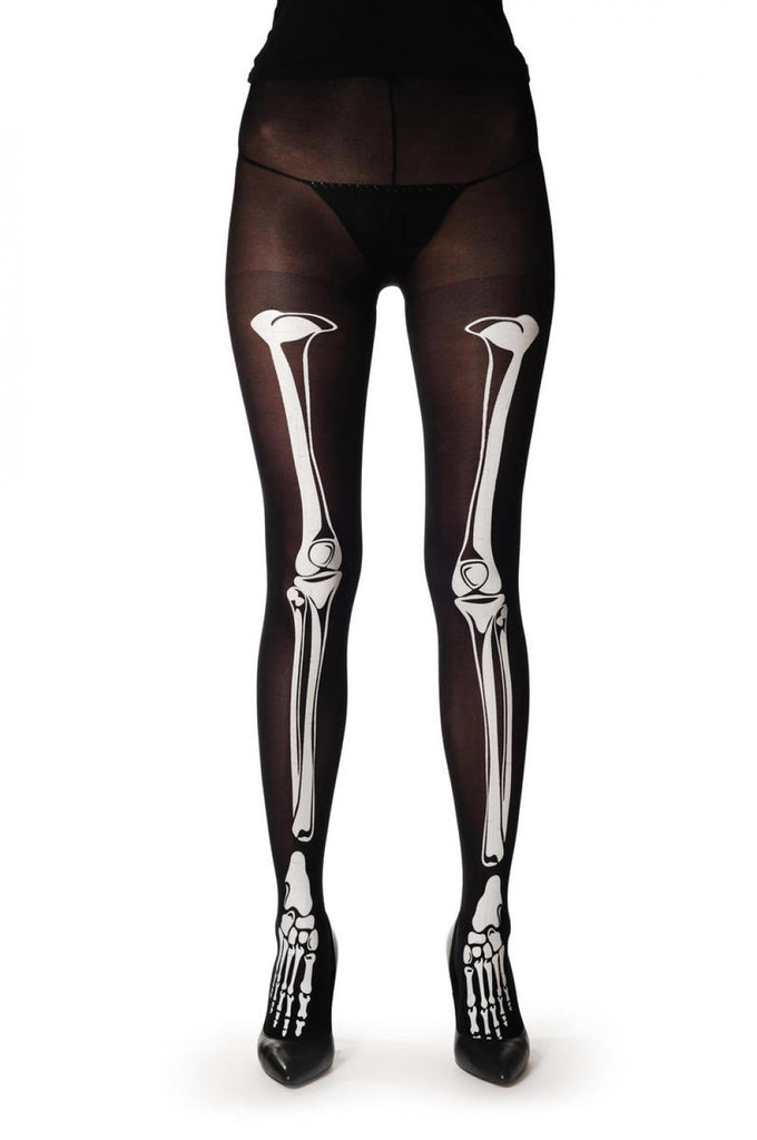 Liss Kiss Halloween Skeleton - Tights