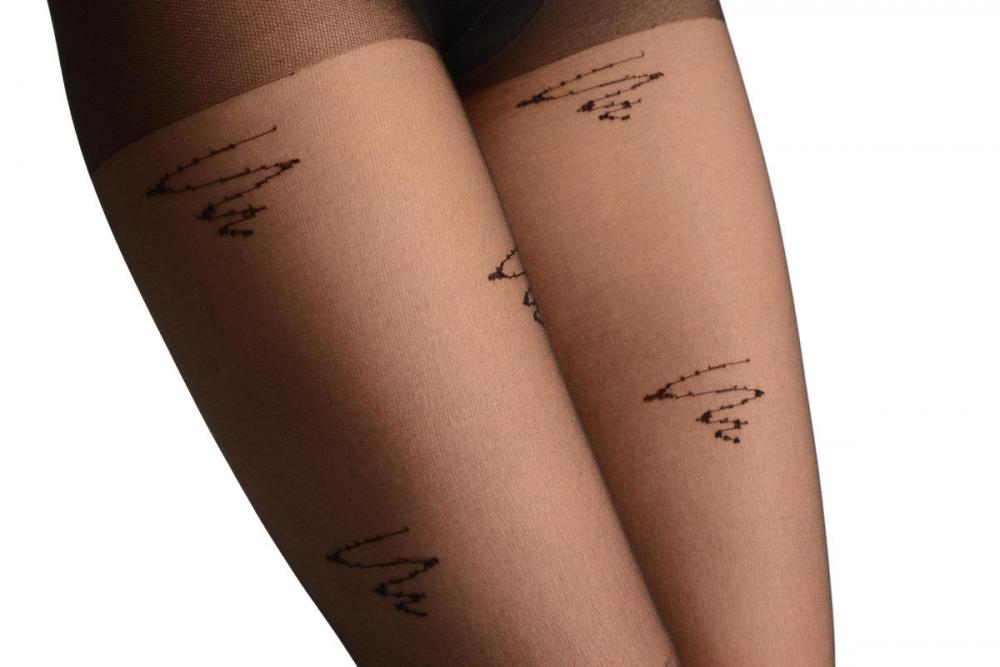 Liss Kiss Hello 60th Pencil Sketch - Tights