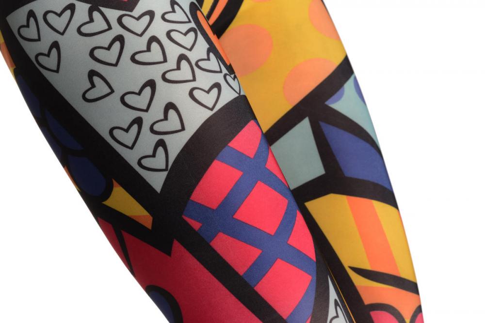 Liss Kiss Hippy Collage - Leggings