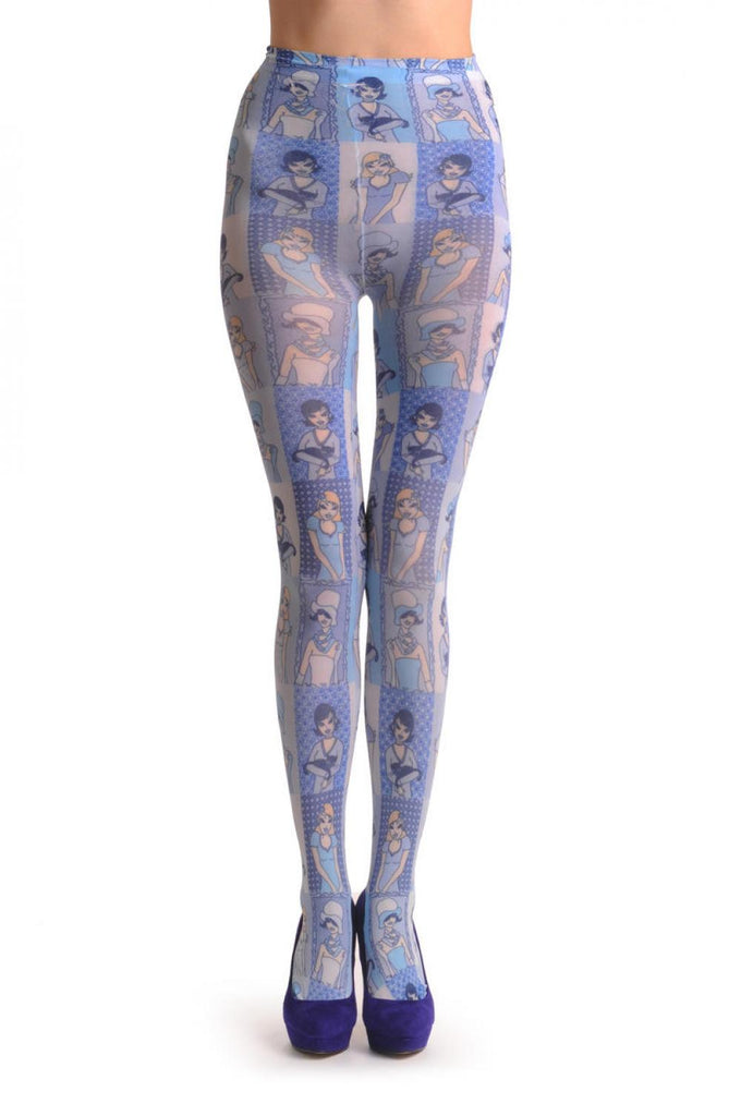 liss kiss Housewives On Blue - Tights