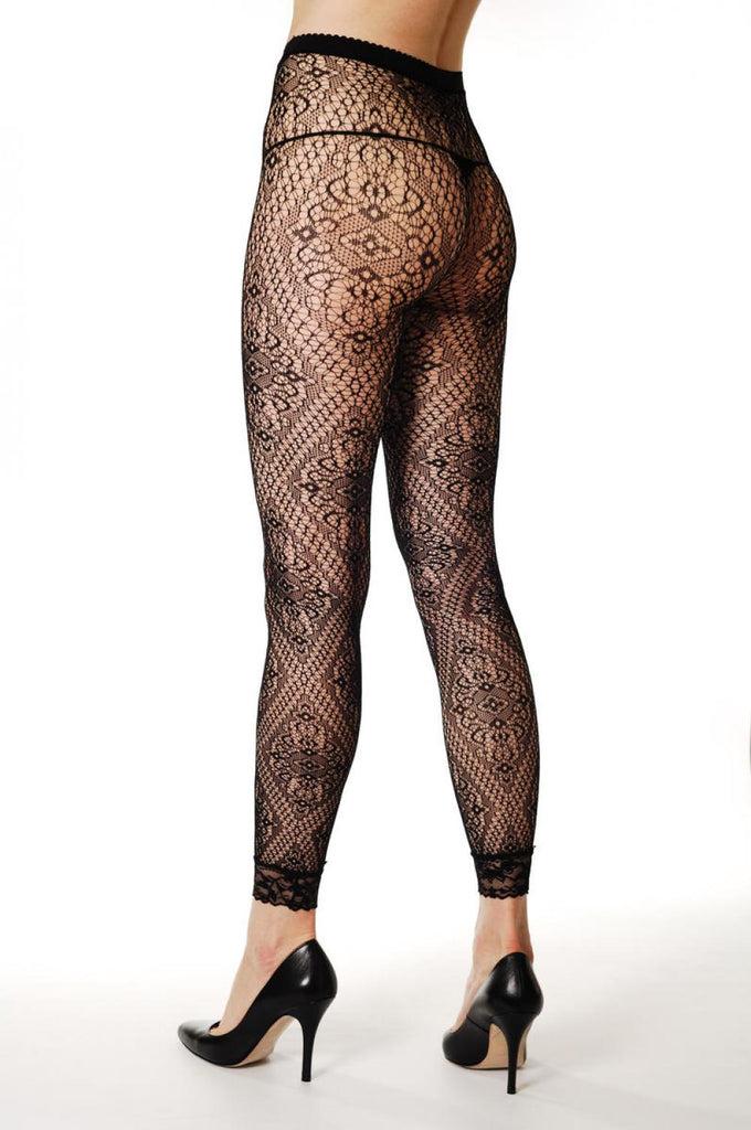 Liss Kiss Lace Rectangles Footless - Tights Footless
