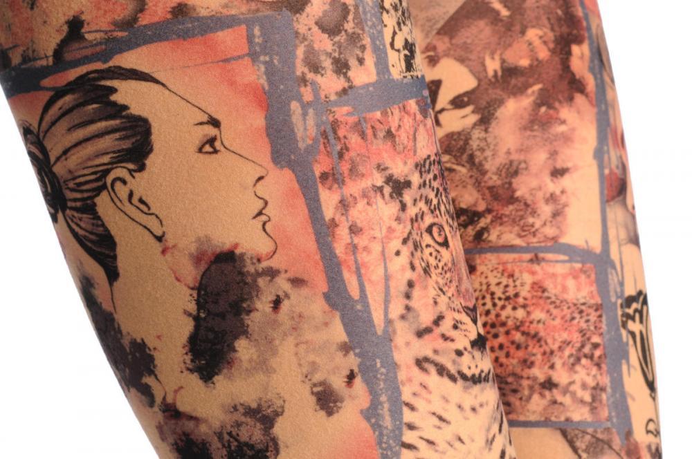 Liss Kiss Leopard & Girl - Leggings