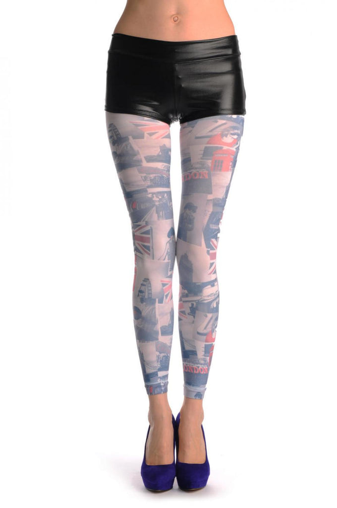 Liss Kiss London Taxi Footless - Tights Footless