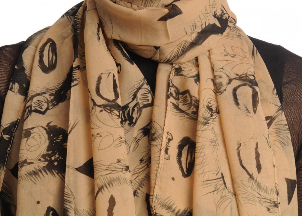 Liss Kiss Marilyn Monroe On Mocha - Scarf