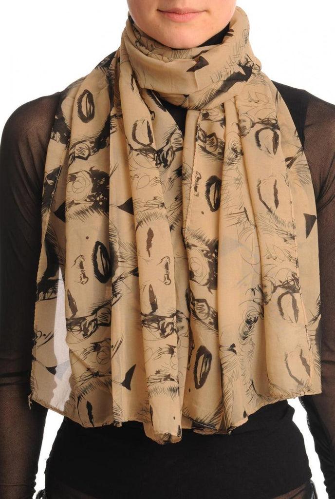 liss kiss Marilyn Monroe On Mocha - Scarf