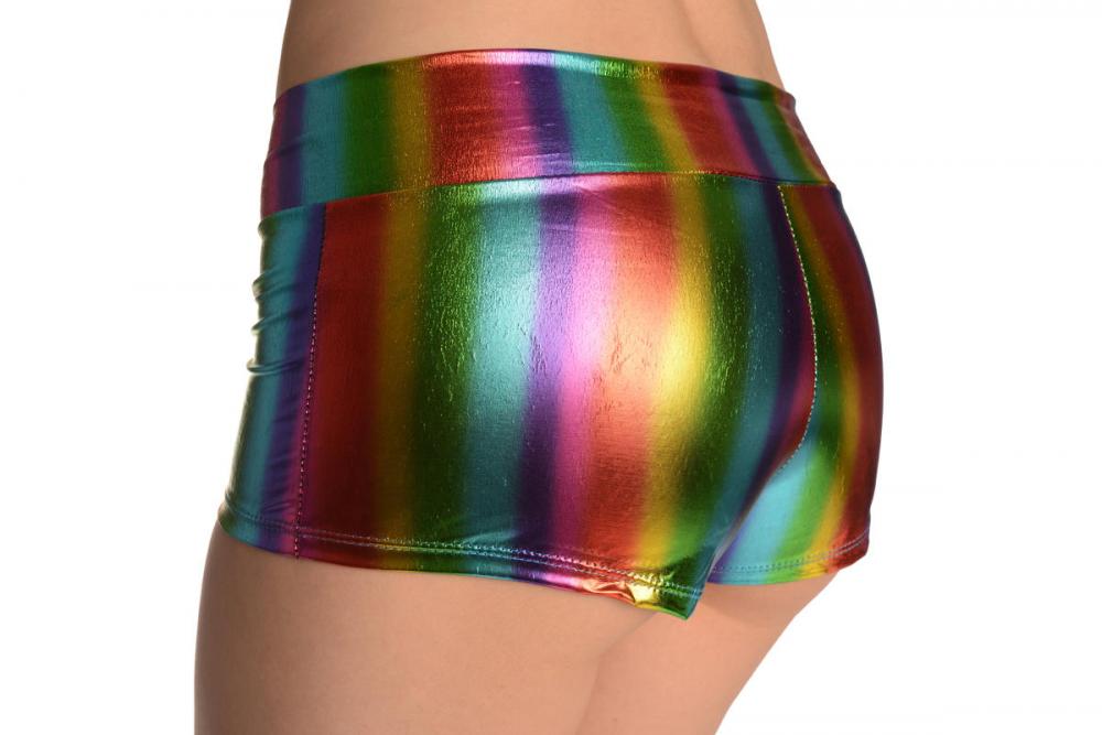 Liss Kiss Metalic Chameleon Shorts - Shorts