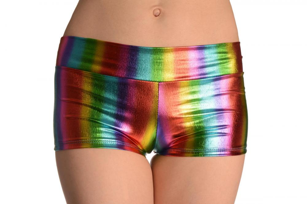 liss kiss Metalic Chameleon Shorts - Shorts