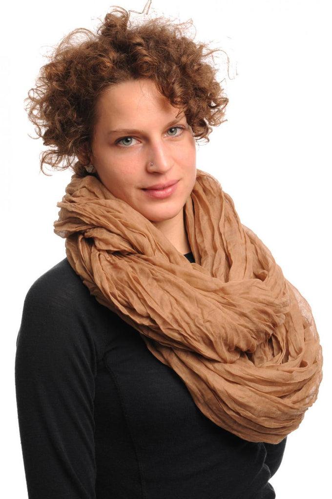 liss kiss Mocha Soft Snood Scarf - Snood