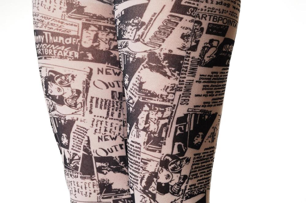 Liss Kiss New York News Footless - Tights Footless