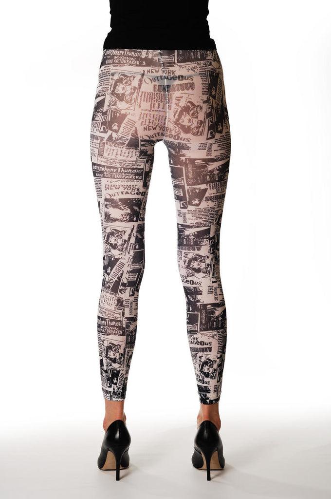 Liss Kiss New York News Footless - Tights Footless