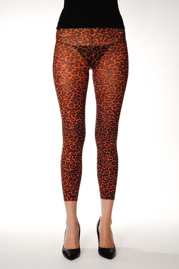 Liss Kiss Orange Jaguar - Tights