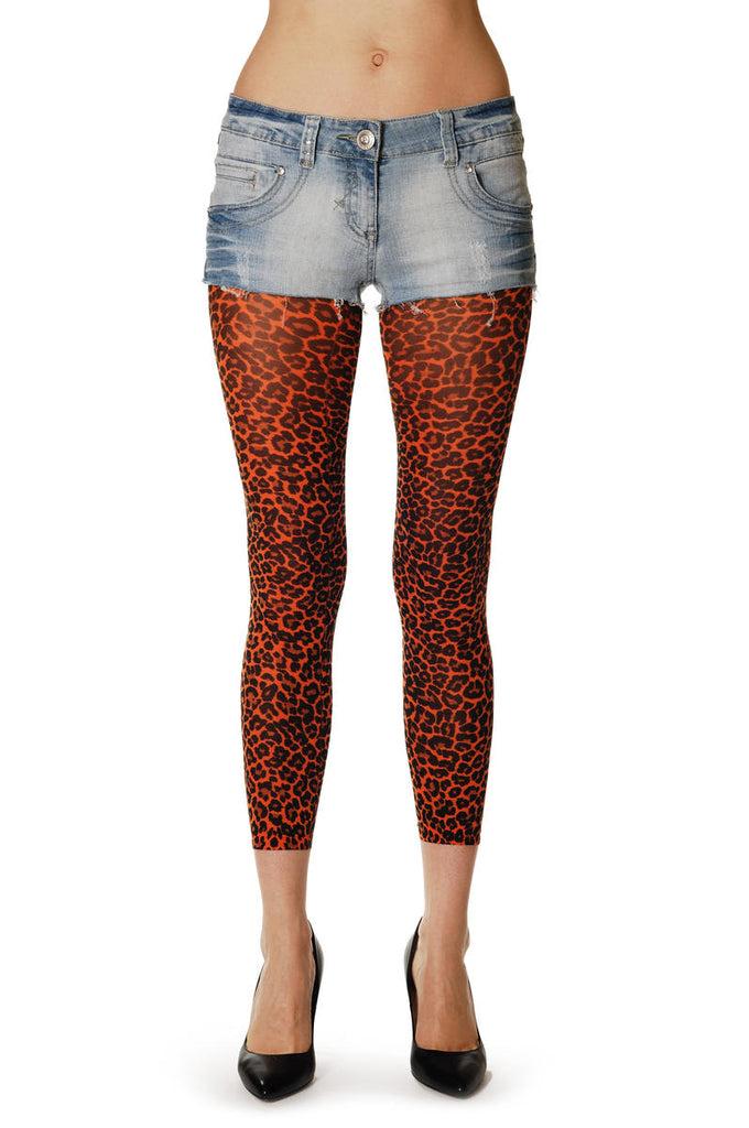 Liss Kiss Orange Jaguar - Tights