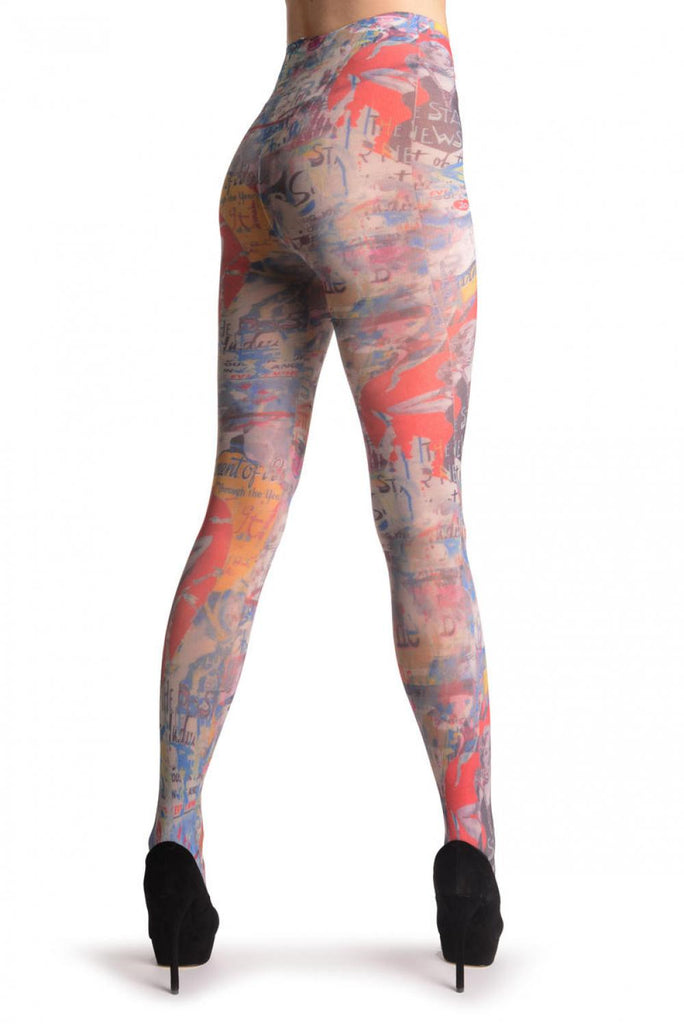 Liss Kiss Parisian Dancing Girl - Tights