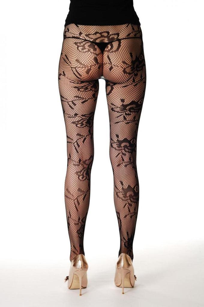 Liss Kiss Peony Flowers - Tights
