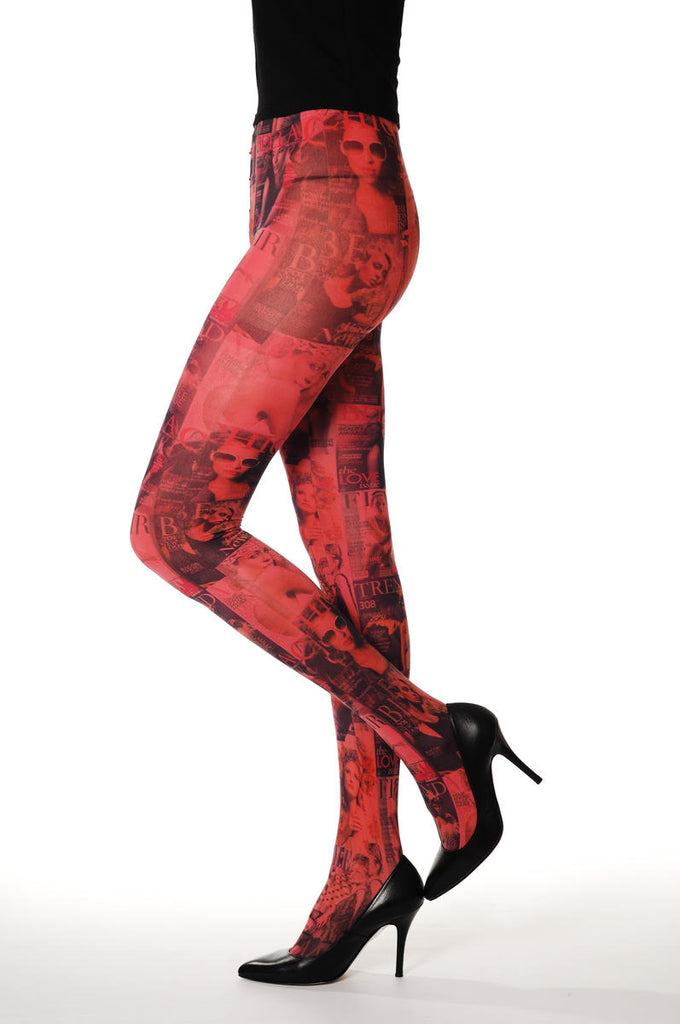 Liss Kiss Pink Fashion Magazine - Tights