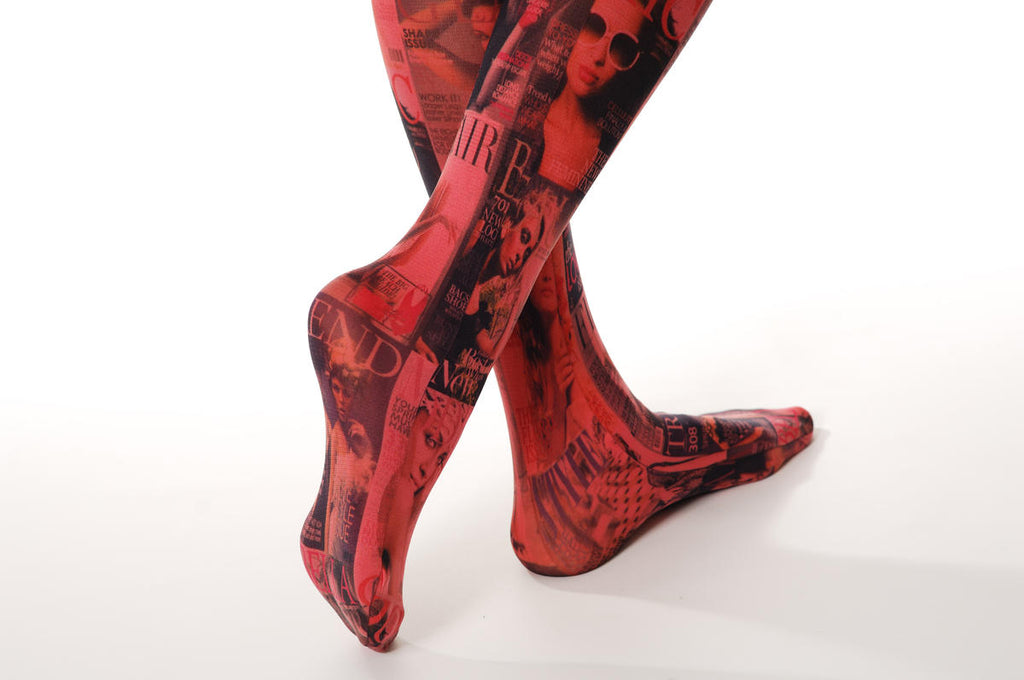 Liss Kiss Pink Fashion Magazine - Tights