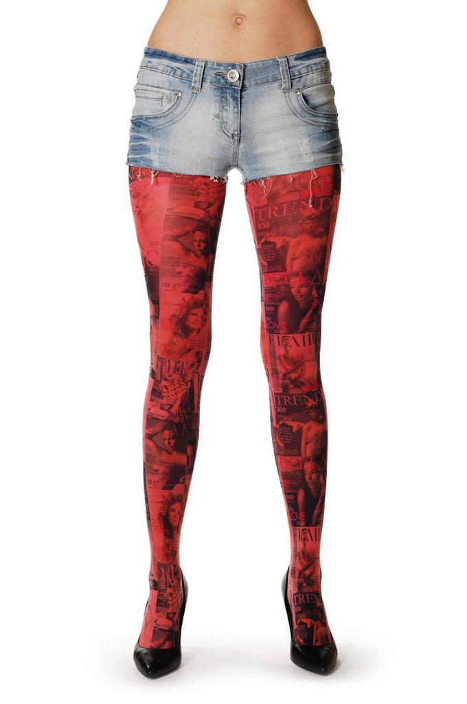 liss kiss Pink Fashion Magazine - Tights