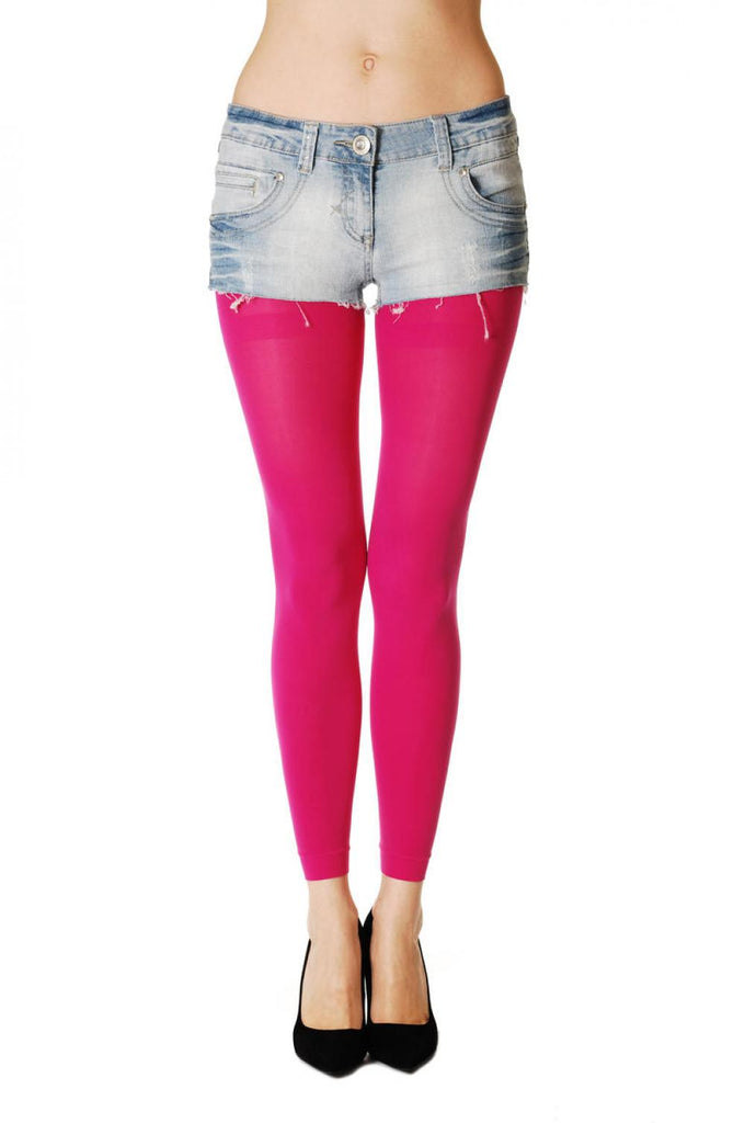 Liss Kiss Pink Rose Footless - Tights Footless