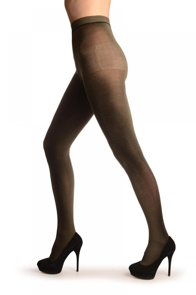 Liss Kiss Pixelated Grey & Black Ombre - Tights