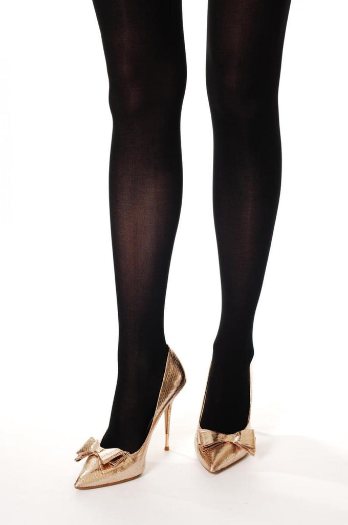 Liss Kiss Plain Black 80 Denier - Tights