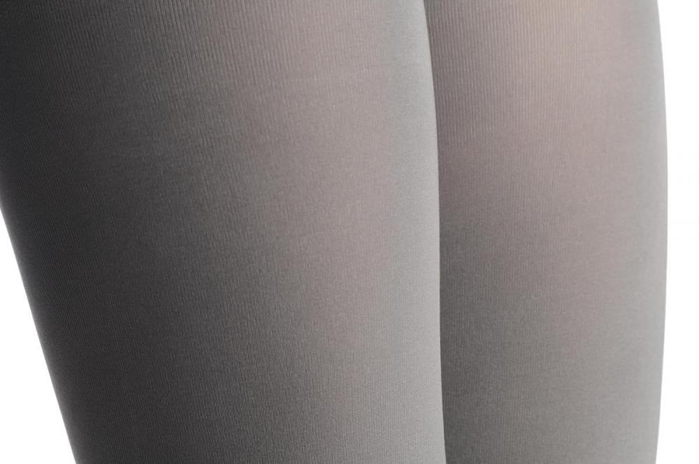 Liss Kiss Plain Grey Satin 100 Denier - Tights
