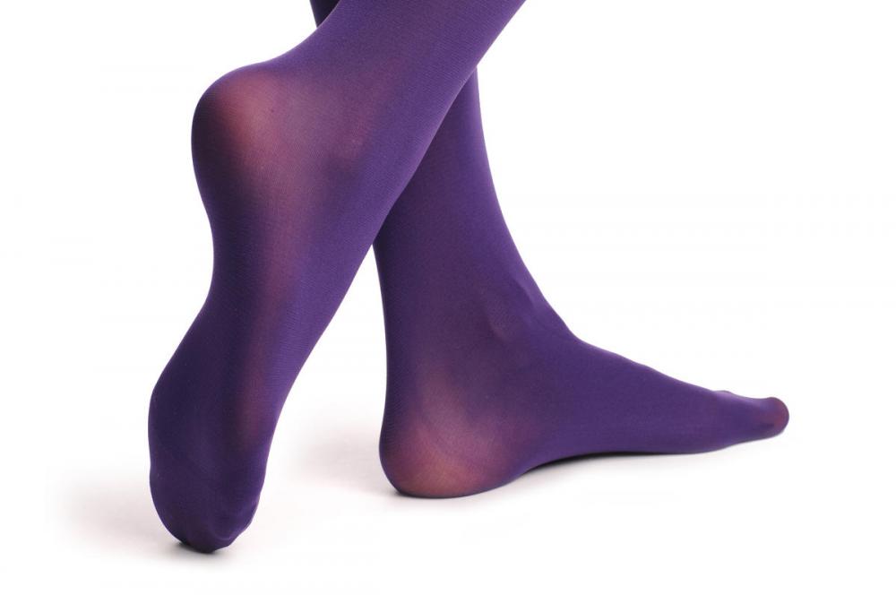 Liss Kiss Plain Purple 80 Den - Tights