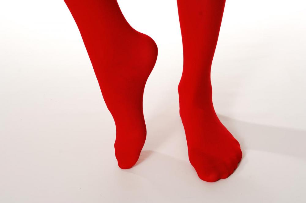 Liss Kiss Plain Red 80 Denier - Tights