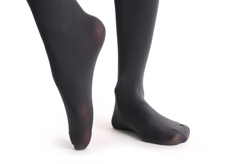 Liss Kiss Plus Size Plain Grey 60 Den - Tights