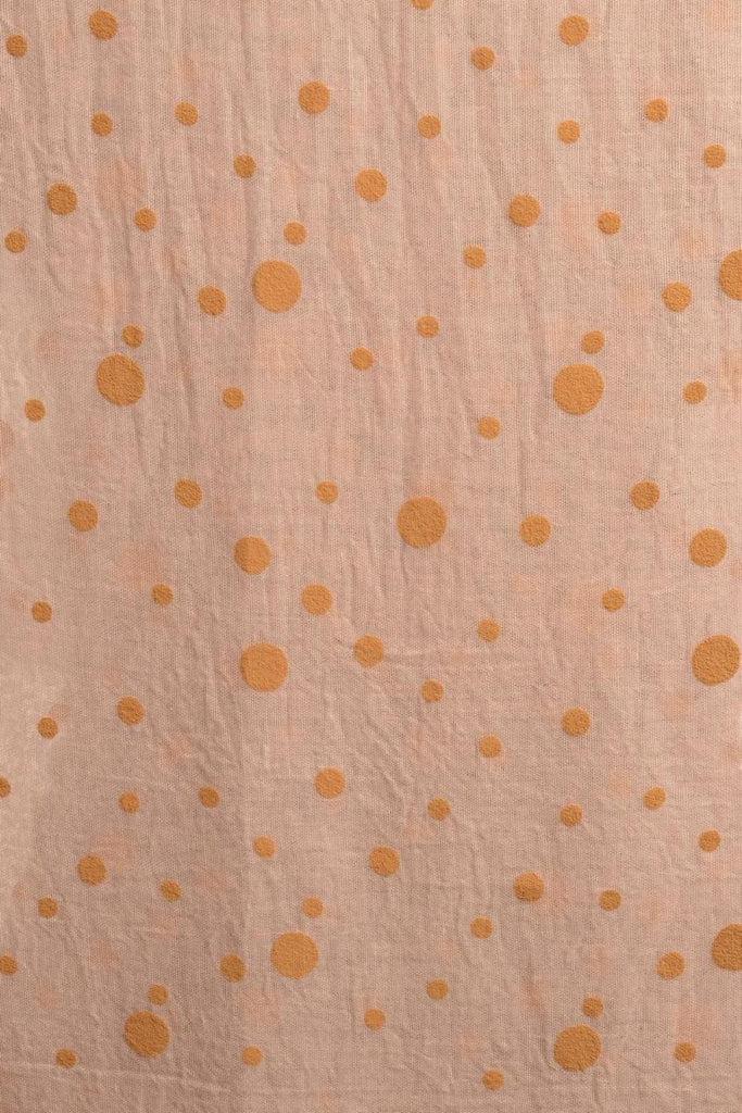 Liss Kiss Printed Dots On Pink Unisex Scarf - Scarf