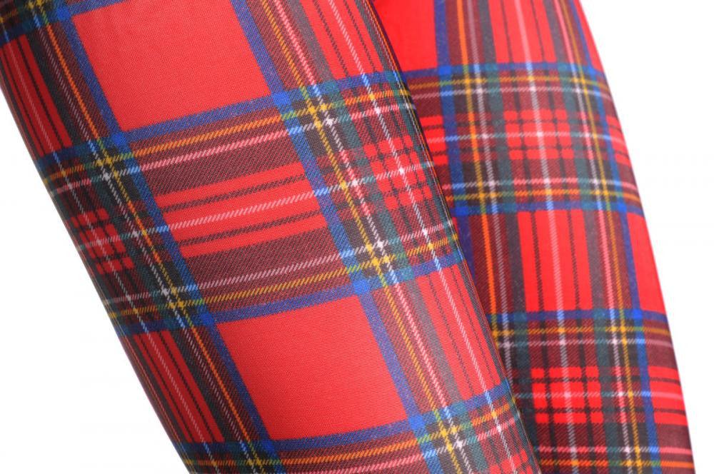 Liss Kiss Red Checkered - Leggings