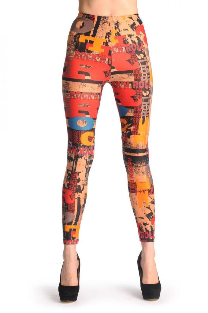 Liss Kiss Rock & Roll - Leggings